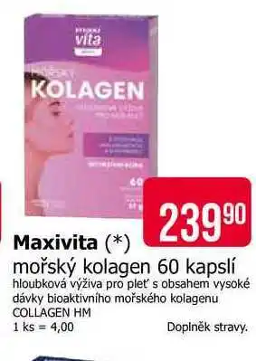 Teta Maxivita mořský kolagen 60 kapslí nabídka