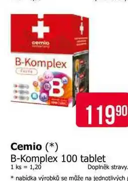 Teta Cemio B-Komplex 100 tablet nabídka