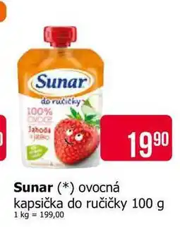 Teta Sunar ovocná kapsička do ručičky 100 g nabídka