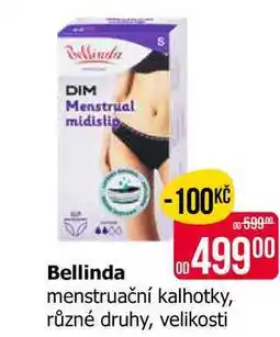 Teta Bellinda menstruační kalhotky, různé druhy, velikosti nabídka