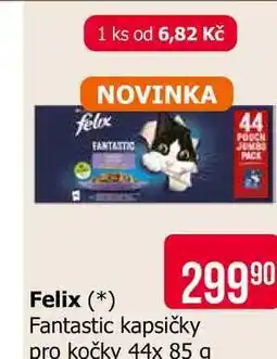 Teta Felix kapsičky pro kočky 44 x 85g 3740g nabídka