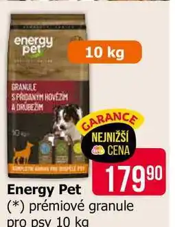 Teta Energy Pet prémiové granule pro psy 10 kg nabídka