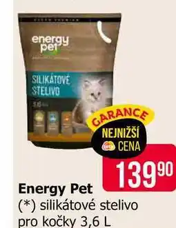 Teta Energy Pet silikátové stelivo pro kočky 3,6 L nabídka