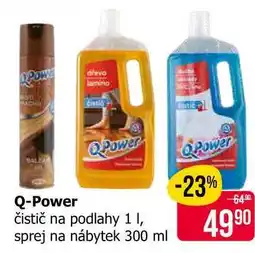 Teta QPower čistič na podlahy 1l nabídka