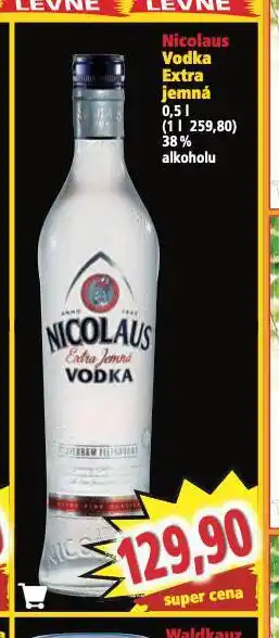 Norma Nicolaus vodka extra jemná nabídka