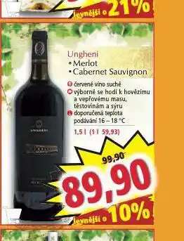 Norma Ungheni merlot nabídka