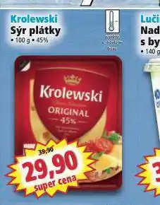 Norma Krolewski sýr plátky nabídka