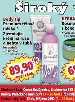 Norma Body tip zjemňující krém nabídka