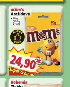 Norma M&m´s arašídové nabídka