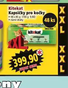Norma Kitekat kapsičky pro kočky nabídka