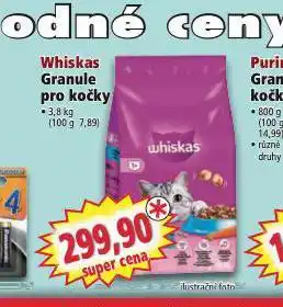 Norma Whiskas granule pro kočky nabídka