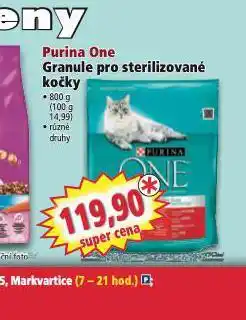 Norma Purina one granule pro kočky nabídka