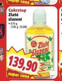 Cukrstop zlaté slazení
