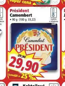 Norma Président camembert nabídka