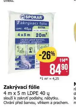 Teta Zakrývací fólie nabídka