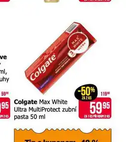 Teta Colgate max white zubní pasta nabídka