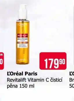 Teta Loreal paris revitalift vitamin c čistící pěna nabídka