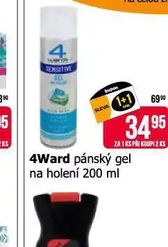 Teta Ameté de4ward pánský gel na holení nabídka