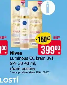 Teta Nivea cellular cc krém nabídka