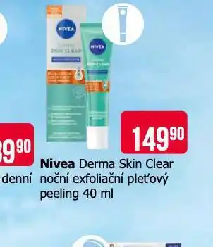 Teta Nivea noční pleťový peeling nabídka