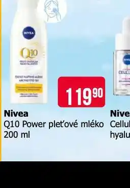 Teta Nivea q10 pleťové mléko nabídka