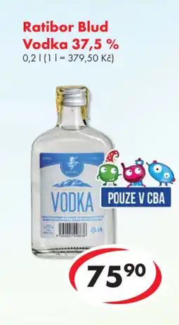 CBA Ratibor Blud Vodka 37,5% nabídka