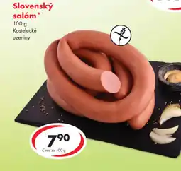 CBA Slovenský salám nabídka