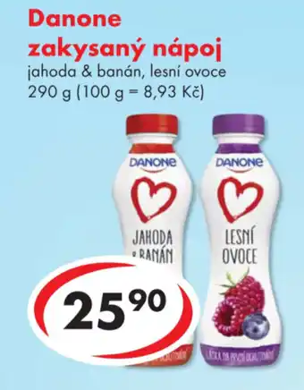 CBA Danone zakysaný nápoj nabídka