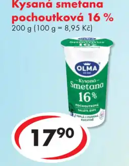 CBA OLMA Kysaná smetana pochoutková 16% nabídka