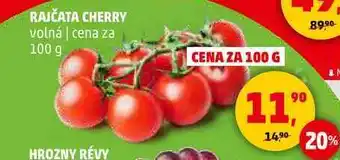 Penny Market RAJČATA CHERRY volná, 100 g nabídka