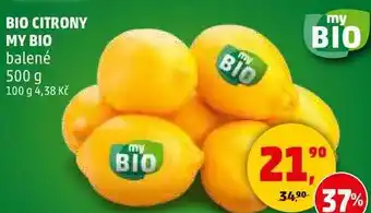 Penny Market BIO CITRONY MY BIO balené, 500 g nabídka