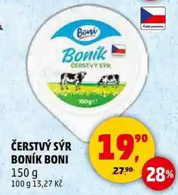 Penny Market ČERSTVÝ SÝR BONÍK BONI, 150 g nabídka