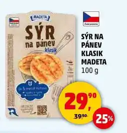 Penny Market SÝR NA PÁNEV KLASIK MADETA, 100 g nabídka