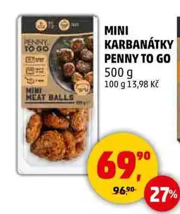 Penny Market MINI KARBANÁTKY PENNY TO GO, 500 g nabídka