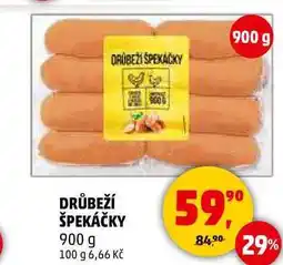 Penny Market DRŮBEŽÍ ŠPEKÁČKY, 900 g nabídka