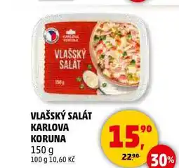 Penny Market VLAŠSKÝ SALÁT KARLOVA KORUNA, 150 g nabídka