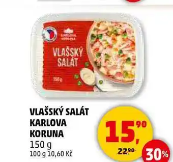 Penny Market VLAŠSKÝ SALÁT KARLOVA KORUNA, 150 g nabídka