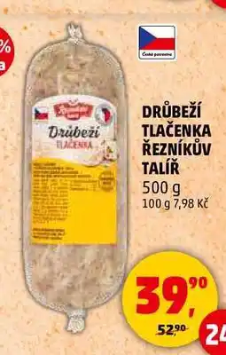 Penny Market DRŮBEŽÍ TLAČENKA ŘEZNÍKŮV TALÍŘ, 500 g nabídka