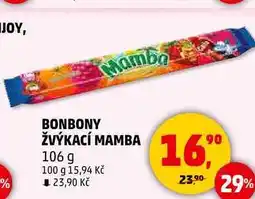 Penny Market BONBONY ŽVÝKACÍ MAMBA, 106 g nabídka