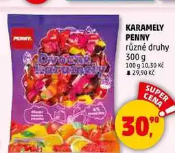 Penny Market KARAMELY PENNY různé druhy, 300 g nabídka