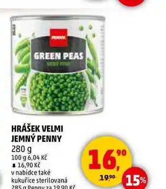 Penny Market HRÁŠEK VELMI JEMNÝ PENNY, 280 g nabídka