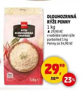 Penny Market DLOUHOZRNNÁ RÝŽE PENNY, 1 kg nabídka