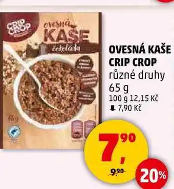 Penny Market OVESNÁ KAŠE CRIP CROP různé druhy, 65 g nabídka