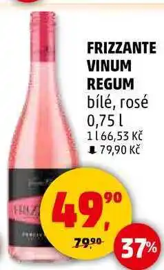 Penny Market FRIZZANTE VINUM REGUM bílé, rosé, 0,75 l nabídka