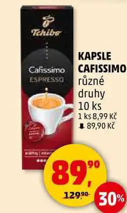 Penny Market KAPSLE CAFISSIMO ESPRESSO různé druhy, 10 ks nabídka