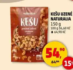 Penny Market KEŠU UZENÉ NATURALIA, 150 g nabídka