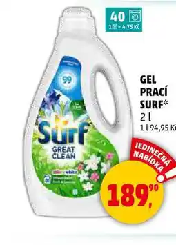 Penny Market GEL PRACÍ SURF, 2 l nabídka