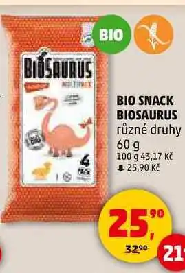 Penny Market BIOSAURUS různé druhy, 60 g nabídka