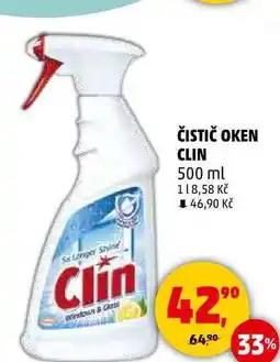 Penny Market ČISTIČ OKEN CLIN, 500 ml nabídka