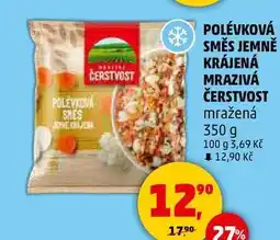 Penny Market POLÉVKOVÁ SMĚS JEMNĚ KRÁJENÁ MRAZIVÁ ČERSTVOST mražená, 350 g nabídka